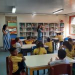 Espaço infantil: contação de histórias pelas professoras do ensino infantil