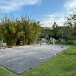 Quadra poliesportiva: Usada para as práticas de educação física