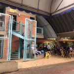 CDS: Centro Acadêmico e Centro de Convívio do CDS - Ponto de encontro dos estudantes entre as aulas, utilizada para atividades de convivência e eventos estudantis.